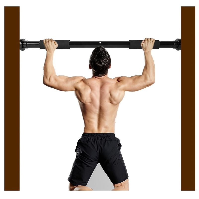 Adjustable Door Frame-Mounted Pull-Up Bars, Indoor Wall-Mounted Bar Fitness Equipment, No Drilling Required, Perfect for Strength Training and Bodyweight Workouts, the Perfect Gift for Halloween, Thanksgiving, Black Friday or Birthday