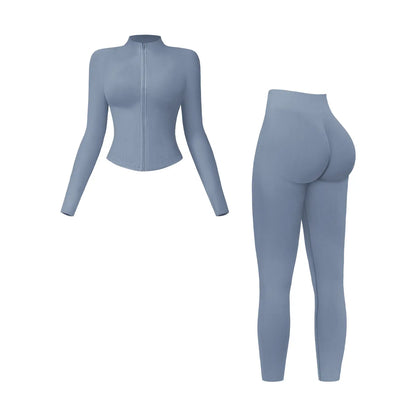 MFVIM Women'S Sporty Set, Casual Two-Piece Tracksuit Matching Set, Comfortable Athletic Wear, Ideal for Gym & Daily Activities Springstatements