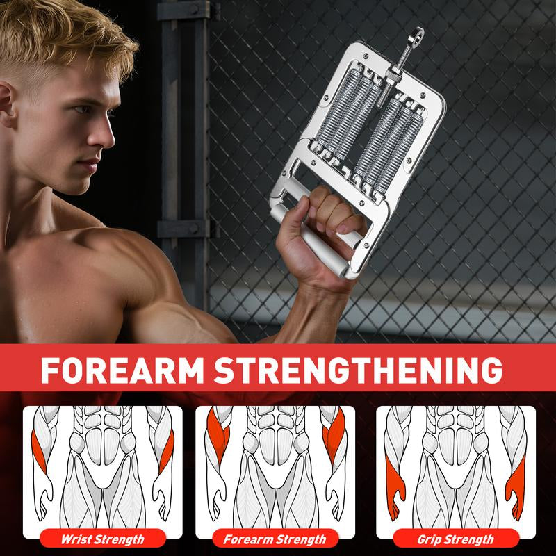 Coreacme 2-In-1 Digital Hand Grip Strength Tester & Trainer with Case and Batteries, Fitness & Rehab Grip Exerciser,Home Gym, Grip Strengthener Challenge,Fitness Essentials, Core Exercise
