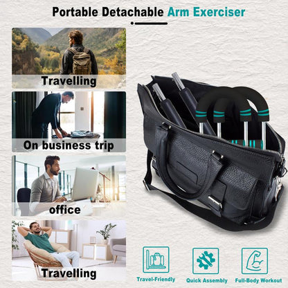 HOTWAVE Arm Trainer, Adjustable Chest Workout Equipment, Arm Trainer for Men, Chest Trainer for Men, Shoulder Muscle Training, Portable Spring Resistance Home Fitness Equipment Tiktokshopblackfriday