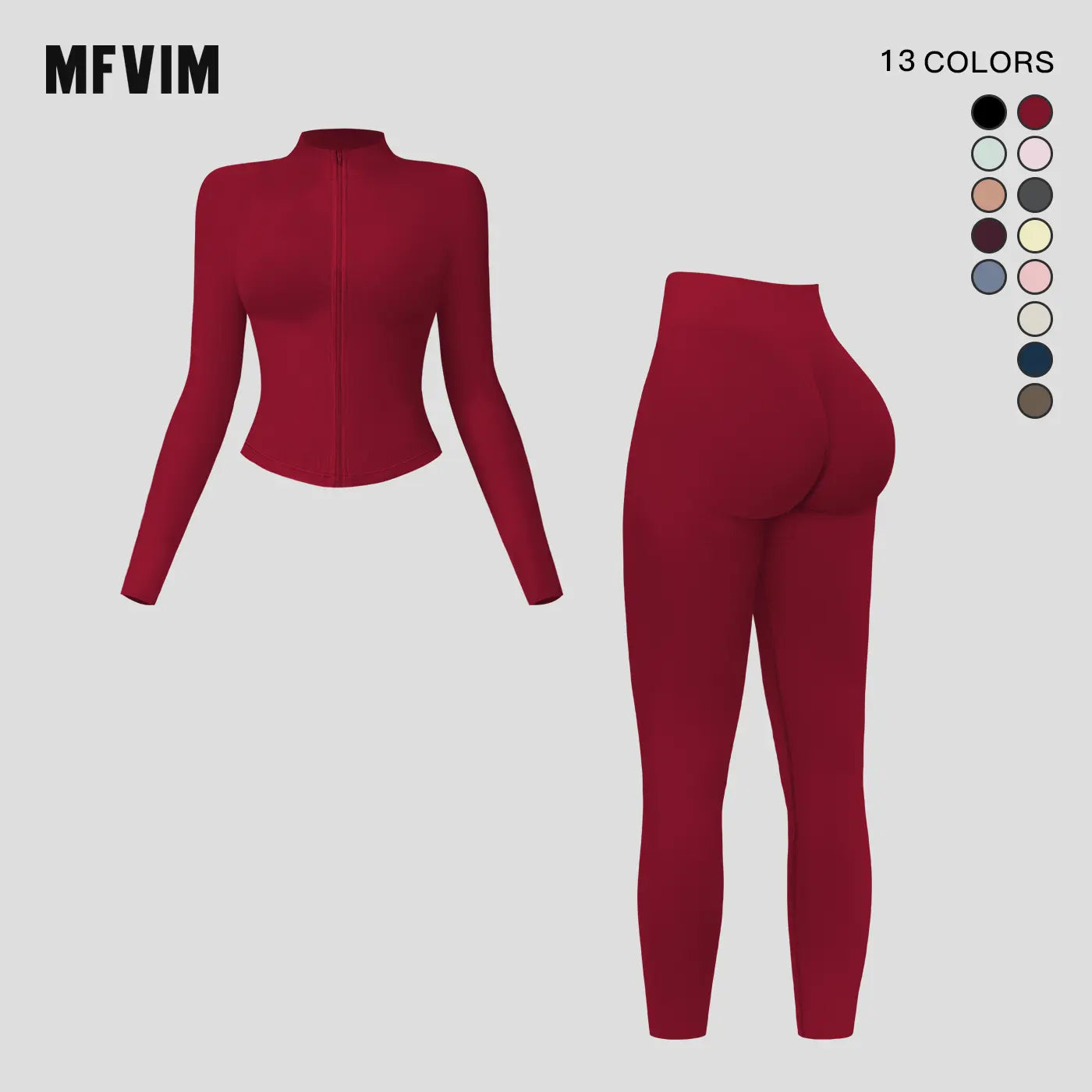 MFVIM Women'S Sporty Set, Casual Two-Piece Tracksuit Matching Set, Comfortable Athletic Wear, Ideal for Gym & Daily Activities Springstatements